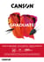 Bloc huile & acrylique Canson - Blanc - A4 21 x 29,7 cm - Graduate - 20 feuilles - 290 g/m²