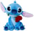 Peluche Lilo et Stitch - Stitch avec une rose - 25 cm