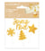 Lot de 4 accessoires de Noël pour bûches - Scrapcooking