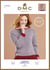 Patron de tricot DMC - Merino essentiel 5 - modèle 6162