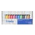 Coffret de peintures acryliques - Couleurs métalliques - 12 x 36 ml - Créalia