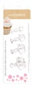 Lot de 4 découpoirs ScrapCooking® - Fleurs