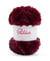 Pelote de fil à tricoter 100 % polyester - Phildar - Inuit - Burgundy