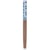 Stylo roller Oberthur - Bahia fleurs bleues - Pointe moyenne