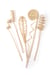 Lot de 6 bâtonnets diffuseurs de parfum fantaisie - Rotin - Naturel