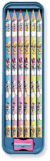 Plumier 6 crayons de couleur + taille-crayons Diddl 