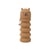 Trousse ronde 1 compartiment capybara + 6 stylos effaçables Mr Wonderful - Bo-Bo - marron