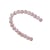 Perles rondes rose et blanches - Créalia