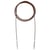 Cordon rotatif KnitPro Prym - Natural - 360° - 120 cm