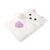Carnet peluche A5 - Ours - Cultura