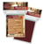 Sleeves Mat 66 x 91 mm X100 100 Microns Rouge