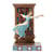 Figurine Belle with bookshelf