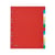 Intercalaires x12 - A4+ - Colorés - Cultura