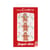 Lot de 9 décorations en sucre ScrapCooking®- Bonhomme pain d'épices - 50 g