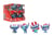 Figurine Stitch Noël - Lilo et Stitch - Jada - 6 cm - Modèle aléatoire - produit vendu à l'unité