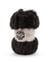 Pelote de fil à tricoter - Pingouin - Furry soft - Noir