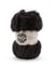 Pelote de fil à tricoter/crocheter Pingouin - Pingo Furry Soft - Noir