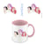 Mug WTT - K-Pop Demon Hunter - Chibi Huntrix - intérieur coloré