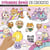 Stickers épais - Si mignon