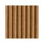 Paquet de 10 feuilles de carton ondulé à cannelure moyenne - Clairefontaine - 300g/m2 - 50 x 70 cm - Kraft