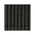 Paquet de 10 feuilles de carton ondulé à cannelure moyenne - Clairefontaine - 300g/m2 - 50 x 70 cm - Noir