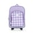 Sac à dos à roulettes Cultura 28,5 cm - Lilas - 1 compartiment