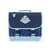 Cartable scolaire Cultura 38,5 cm - Bleu - Football - 2 compartiments