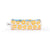 Trousse transparente ronde 1 compartiment - Fleurs - Cultura