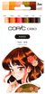 Lot de 6 marqueurs alcool Copic Ciao - Manga Yumi