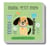 Coucou, petit chien livre marionnette a doigt