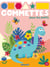 Gommettes pour les petits - dinosaure bleu