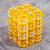 Lot de 36 dés 6 faces Epic Forge - Jaune transparent