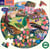 Puzzle 500 pièces - Birds by the Sea - Eeboo - Fromat ronf