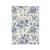 Carnet A5 - Couverture amovible fleurs bleues - Cultura