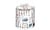 Lot de 102 mini tampons mousse Aladine - Mini alphabet