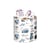 Lot de 46 tampons mousse Aladine - Voyage