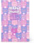Carnet Legami - Violet – B5 18,5 x 24,8 cm – Hug more worry less - 100 pages lignées