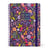 Cahier Legami - Fleurs - pages à spirales lignées