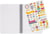 Carnet Legami - Multicolore – 15 x 21 cm – Life is a journey - 160 pages lignées