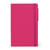 Cahier Legami - Rose – 13 x 21 cm – Framboise - 192 pages lignées