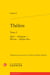 Théâtre Tome 1 : Ajax - Antigone - Électre - Oedipe Roi