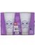 Set de 2 verres - Lilo & Stitch - Stitch – Design givré violet et argent – 2 x 490 ml