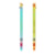 Lot de 2 stylos gel effaçables édition limitée Legami - Saint-Valentin Better Together - Turquoise et orange - Pointe moyenne