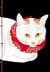 Carnet Hazan gaufré Chats 16 x 23 cm (papeterie)