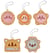 Porte-clés mystère Kirby Patisserie cookie time - Modèle aléatoire - Vendu à l'unité