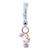 Porte-clés avec dragonne Hello Kitty - YuMe Hello Kitty and Friends Peach Series