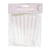 Lot de 8 boîtes à pop-corn - Rose pastel et blanche - Artyfêtes 