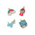 Pendentifs pour chaussures x4 - Créalia