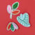 Ecusson thermocollant La Petite Epicerie - Fleurs et feuilles