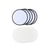 Patchs sublimables ronds en tissu x5 - Créalia